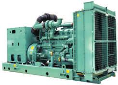 8 Global range of diesel generator sets As a user of Cummins products, you can expect a face-to-face relationship with someone worthy of your trust and fast access to reliable service, engineering