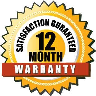 Warranty Thank you for purchasing one of our quality products. Any claim against defects under this warranty must be made by the original purchaser within 12 months from the date of purchase.