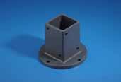 Support arm system CP-Q Steel, 80 x 80 mm Wall/base mounting CP-Q For rigid attachment of the support section to vertical