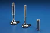 Hygienic Design Accessories Levelling feet HD Stainless steel.430 (AISI 304) Assembly parts and seals.