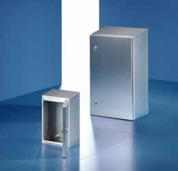 Stainless steel Compact enclosures AE, protection category IP 69K F F 0 0 IP 69 K G.