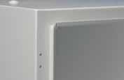 Lock insert is protected from contamination by the inserted trim panel.