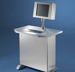 T Stainless steel IW operating station.6 H Stainless steel Complete solution for use in areas where hygiene is important.