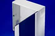 Mounting compartment, large, or Glazed door, large, or