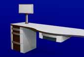 Drawer housing: Sheet steel Front: Plastic to UL 94-V0 Colour: RAL 7035, front surface RAL 705, handle strip RAL 9006.