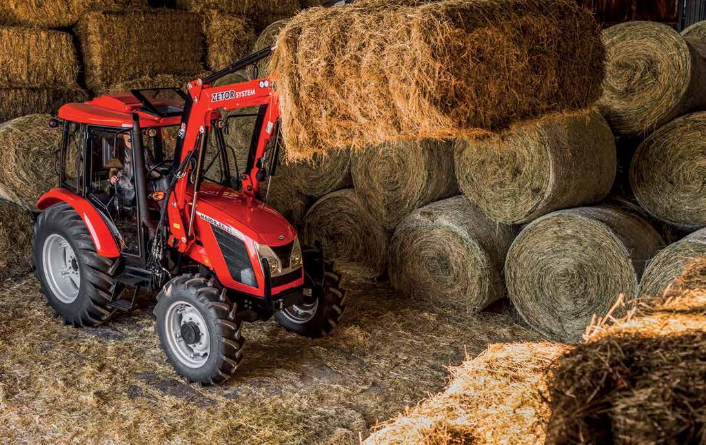 engine Big power in little helper The exceptional popularity of Zetor tractors is based on