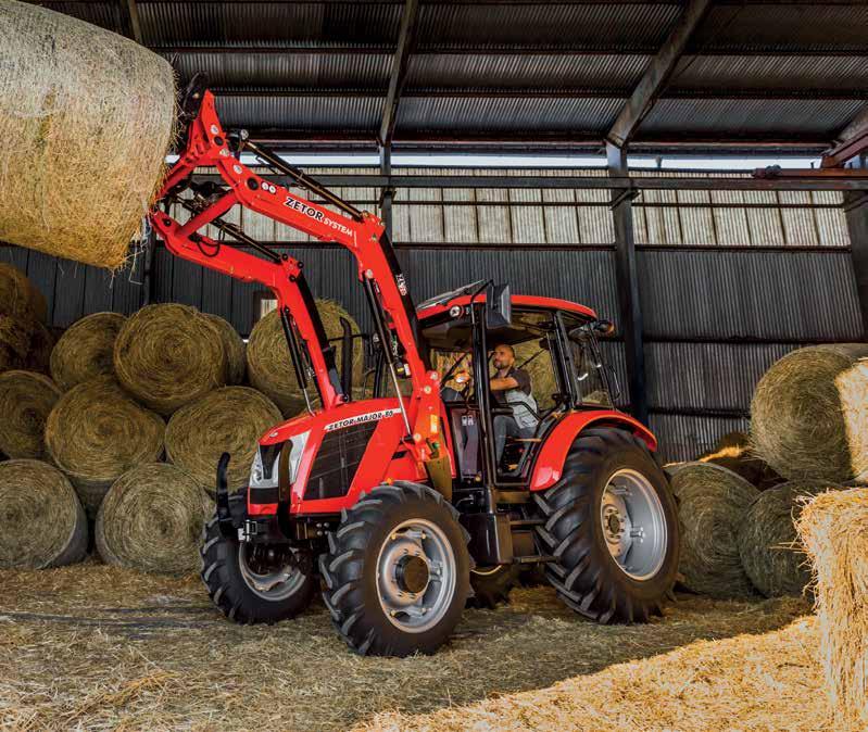 www.zetor.com GEARBOX 12 simple steps to productivity Major tractors are equipped with a synchro shuttle, a four-speed, fully synchronized gearbox and a three-speed reducer.