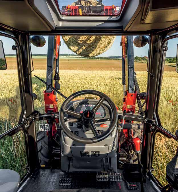 www.zetor.com CAB Roomy and practical The cab is comfortable and designed with regard to practical use.