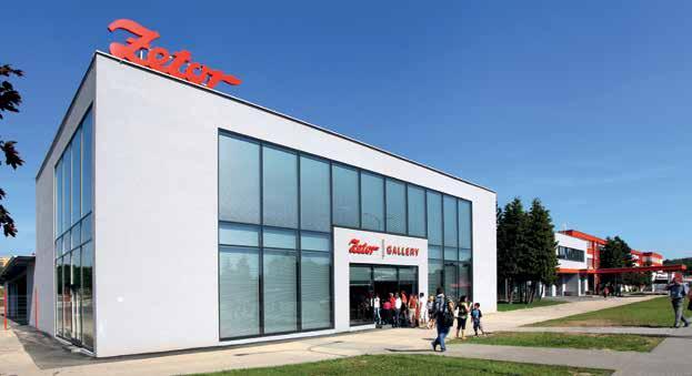 PRODUCTION Production of Zetor tractors and engines is concentrated in Central Europe, in the Czech Republic.