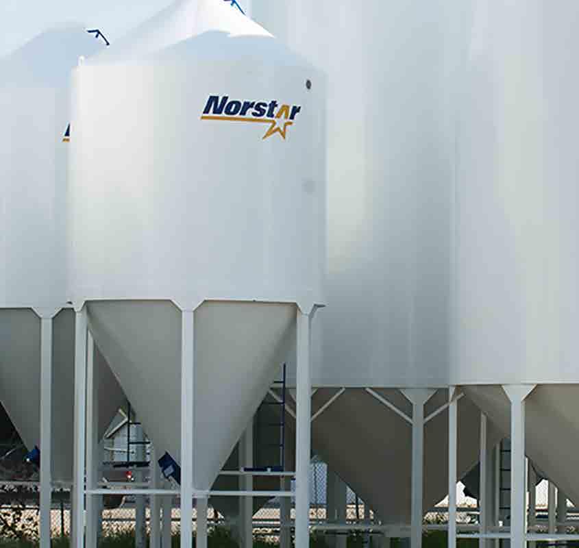 FEED STORAGE Norstar Feed Bins are built to protect the quality of your feed.