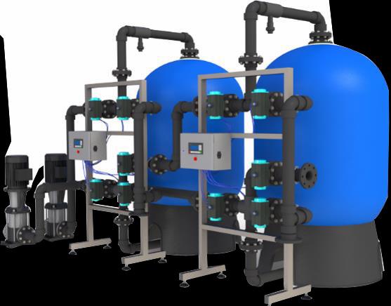 Pretreatment System MID-ATLANTIC ENVIRONMENTAL EQUIPMENT PTMC Series PTMC Series (Multi-media filter + Carbon filter) Pretreatment for RO have been engineered for capacities ranging from 10 m3/h to