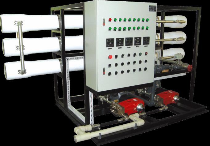 upon request Model Number Output Capacity Operational Pressure (MPa) Electric Source (kw) Physical Dimension*(mm) m3/h GPD Pre-treatment Membrane System