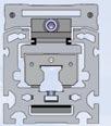 A metal cover reliably covers the inside of the axis body for application in rough environments.