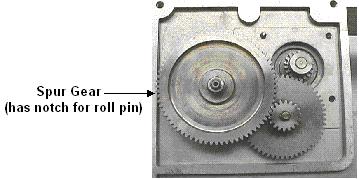 Table 3 Spur Gear Installation Procedure Step 1 Remove bottom cover 2 Replace spur gear Remove nut and lockwasher. Remove gear from shaft (may require a gear puller).