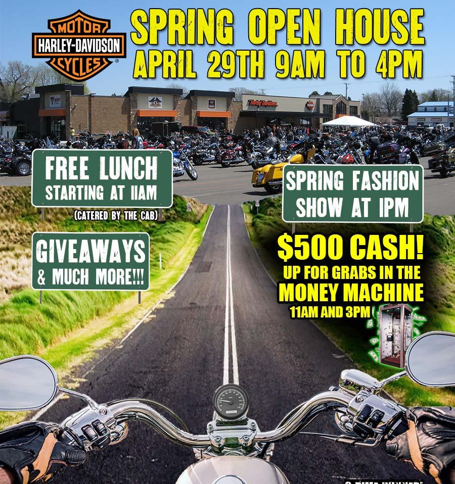 HDE Spring Fling Open House & Fashion Show April 29 th Come hang out and celebrate the start of a new riding season at our annual Spring Fling Open House and Fashion Show on Saturday, April 29 th.