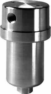 Stainless Steel Adsorption Housings Headline s range of stainless steel adsorption filters are frequently specified for applications requiring a large volume of adsorbent.