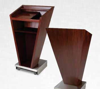 PODIUMS AND HOST STATIONS Forbes Podiums and Host Stations are artfully handcrafted using high quality hardwoods and finished in beautiful wood veneers or laminates.