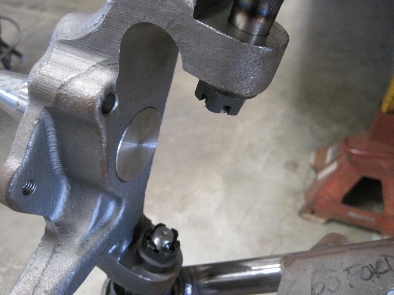 Ball Joint Spacers. Start with the Installing the Driver s Side Spindle to the Lower A-Arm.