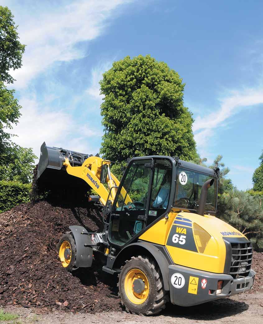 Powerful and Environmentally Friendly Full power for the highest performance Environmentally friendly, the new Komatsu ecot3 engine is part of a long Komatsu tradition of efficiency and reliability