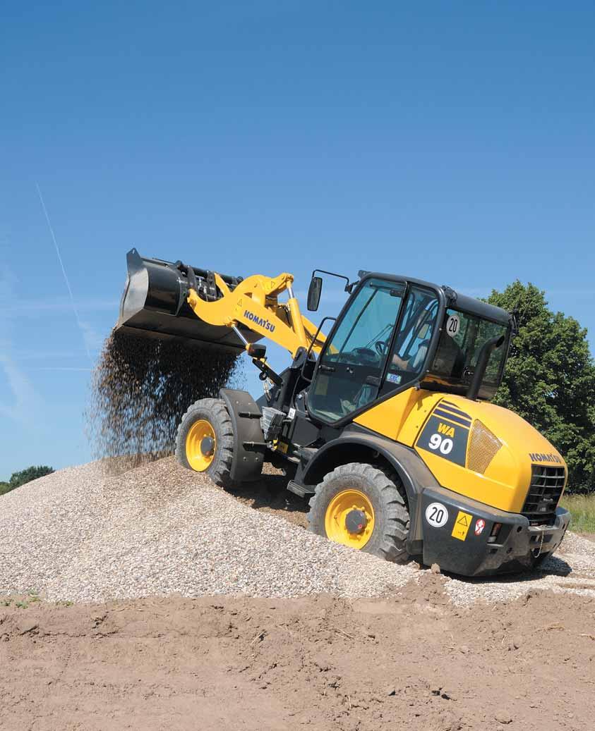 Powerful and Environmentally Friendly Full power for the highest performance Environmentally friendly, the new Komatsu ecot3 engine is part of a long Komatsu tradition of efficiency and reliability