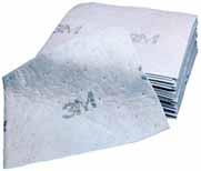 36 Spill Protection / Safety Walk Maintenance Sorbent Pad Environmental Safety Product This high capacity sorbent has a scrim on one side to increase strength and help eliminate linting.