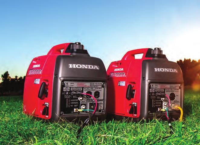 Generators Today, Honda generators are found hard at work around the world from challenging remote locations to our very own harsh climate conditions found throughout Canada.