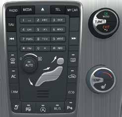 How do I switch the infotainment system on and off? Press the power button briefly to switch the system on. Press and hold the button (until the screen turns black) to switch off.