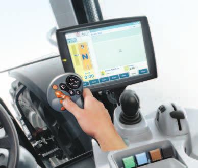 17 GSM. Intelligent automation. New Holland Ground Speed Management, GSM, is more than just an automated transmission shift system.