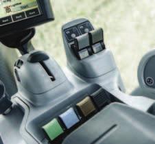 As standard, T8 tractors have four remotes.