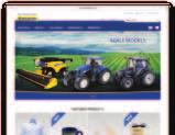 Trained to give you the best support Your dedicated New Holland dealer technicians receive regular training updates.