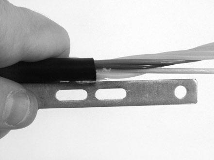 Cap 3" (76 mm) Step #12 Align sheath opening