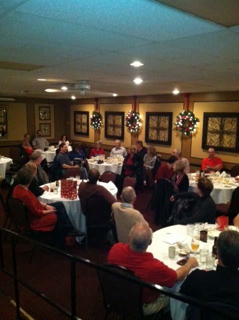 Annual Christmas Party The annual Christmas party was held at Johnny Cascone s in Overland Park.