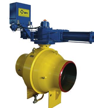 The ideal valve to minimize any risk of fugitive emissions from flanges in the natural gas and oil industry FEATURES GENERAL APPLICATION The Fig.