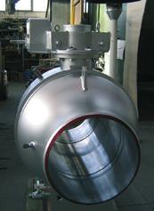 Ball valves, trunnion mounted, fully welded to significantly reduce or eliminate fugitive emissions.