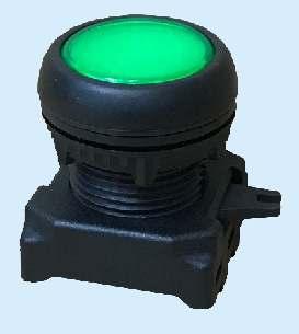 5 mm diameter single hole mounting IP65 degree of protection 0 amp 500 volt A.C.