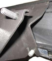 **Important** Motor wire ends will be towards the rear of the Jeep.