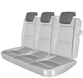 Make sure that the seats and the seatbacks are secure and fully engaged in their catches.