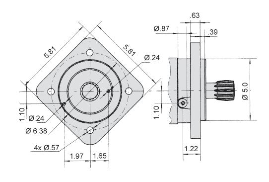 Model rame Size lange Drive Shaft rdering Example: BMTS - 200 - E - X - S1 Drive Shaft X = Short