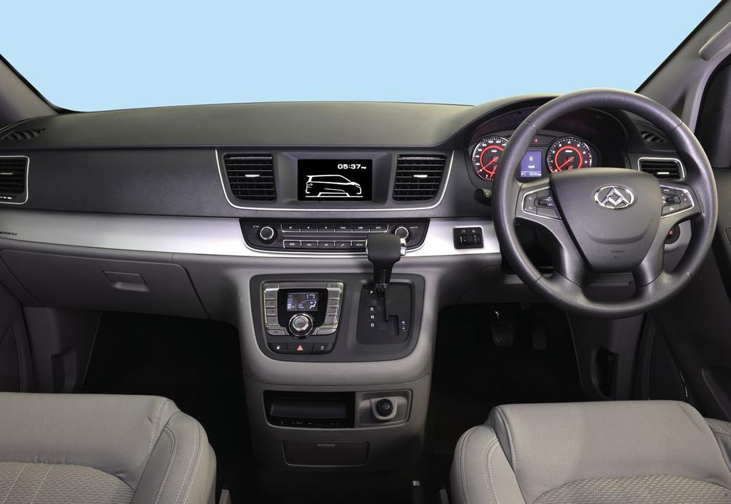A comfortable workplace LDV has always taken driver comfort very seriously because a comfortable driver is a safer driver. The spacious cabin has been designed with comfort in mind.