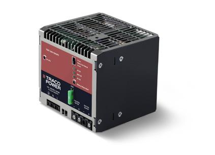 AC/DC Battery Controller Power Supply TSPC-240UPS Series Compact universal 24 VDC power supply with integrated battery controller module Battery protection for over voltage, deep discharge, short