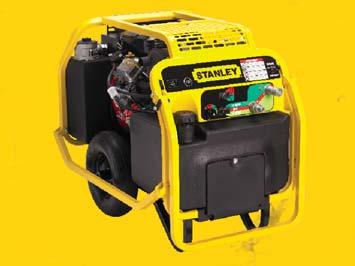 Maintenance-free battery Hydraulic and engine oil fi lter Engine oil level shut-down, 5 gallon / 20 liters fuel capacity Application: Operates