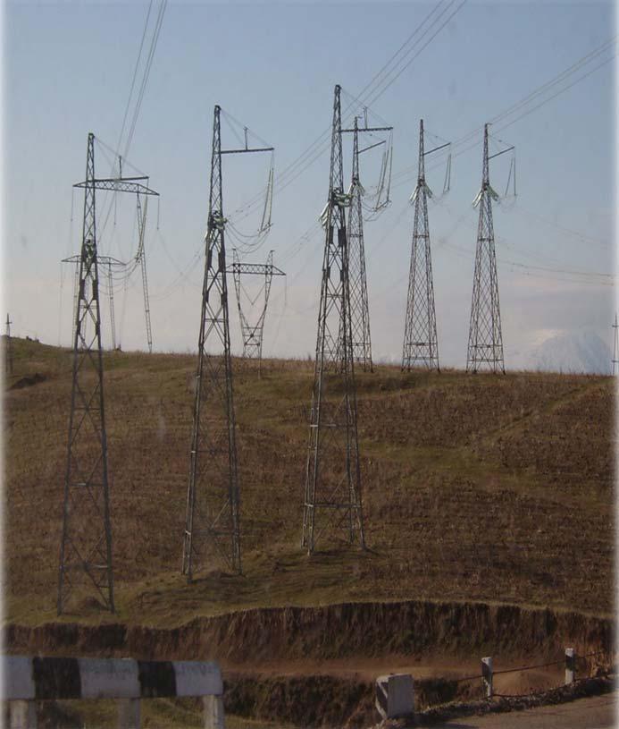 CONSTRUCTION OF POWER TRANSMISSION LINES There are number of projects for