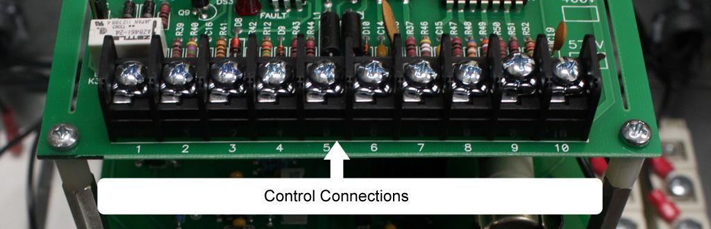 12 Control Connections The PowerOhm Series BM Braking Module features a 10-position terminal block for all signal and control wiring.