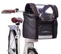 pump. Rear double pannier bike bag