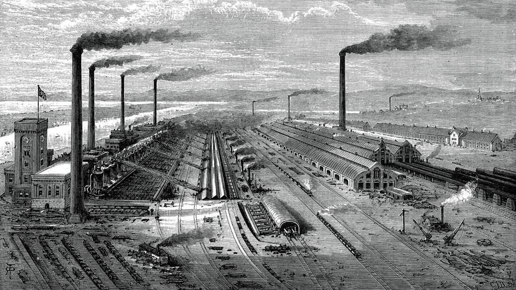 INDUSTRIAL REVOLUTION Industrial Revolution: a period of increased output of goods made by machines and