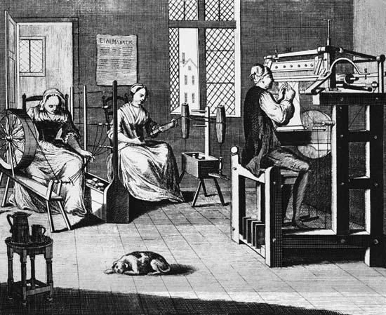 TEXTILE INDUSTRY Textile Industry is the most important industry in Britain in the 1700 s.