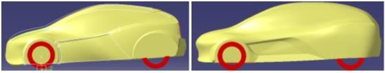 the low region of the front bumper, and lowering the lip feature (Vasiu et al, 2013).