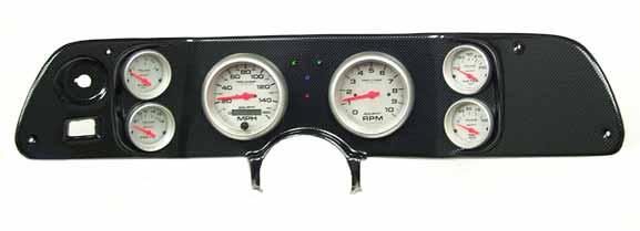 This harness is designed to be used for Autometer Series I and Series II short sweep gauges.