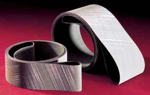 the belt s backing increases mineral and grinding aid content, resulting in consistent and predictable finishes, cooler cutting and extended belt life Designed for the polishing process where it