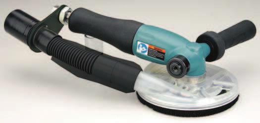 VACUUM GENERAL PURPOSE TOOLS Breathe Easy and Work Safe with Dynabrade! 5" DIA., 1.